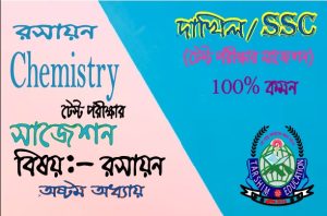 Chemistry  8th lesson Important Short Question